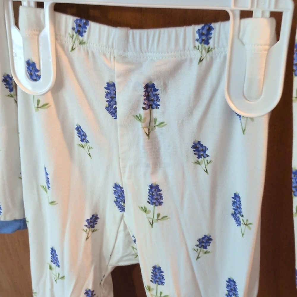 Kyte Bluebonnet Pajama Set - Picture 3 of 5